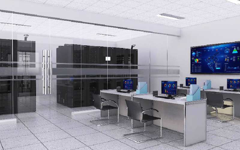 靈臺(tái)鈺圣有機(jī)農(nóng)業(yè)公司安防監(jiān)控、門(mén)禁機(jī)房設(shè)備硬件案例